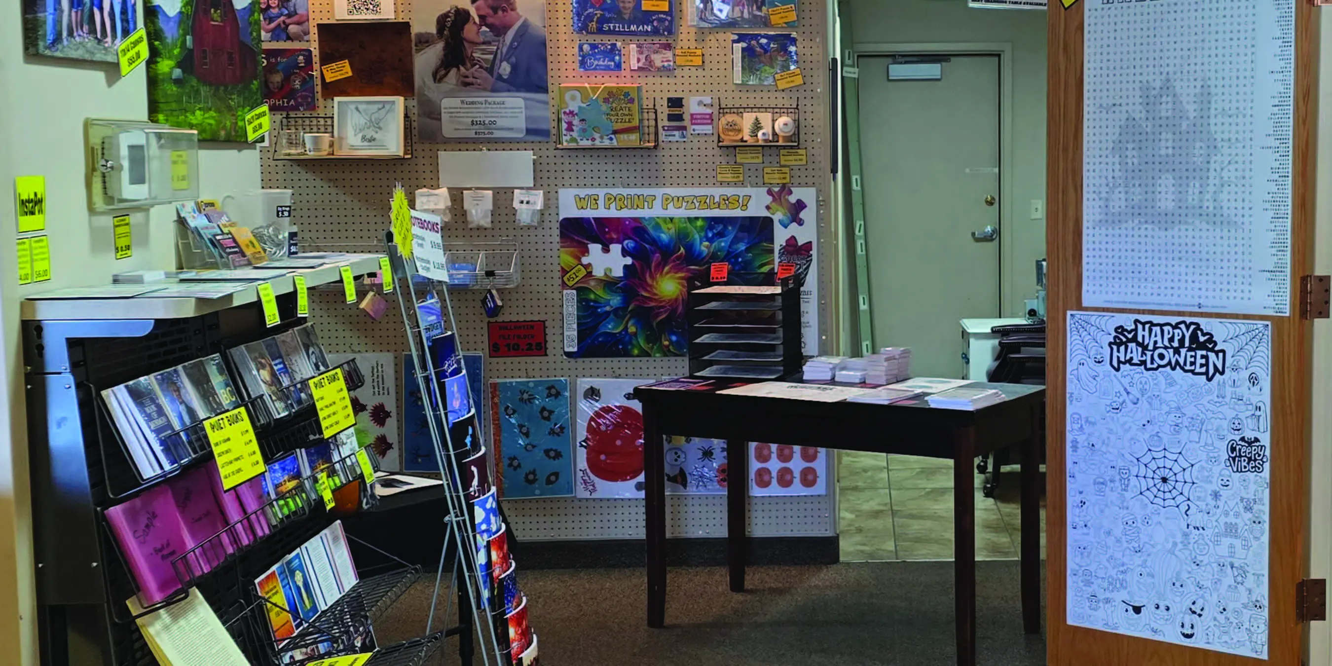 Professional printing equipment at Quality Quick Print