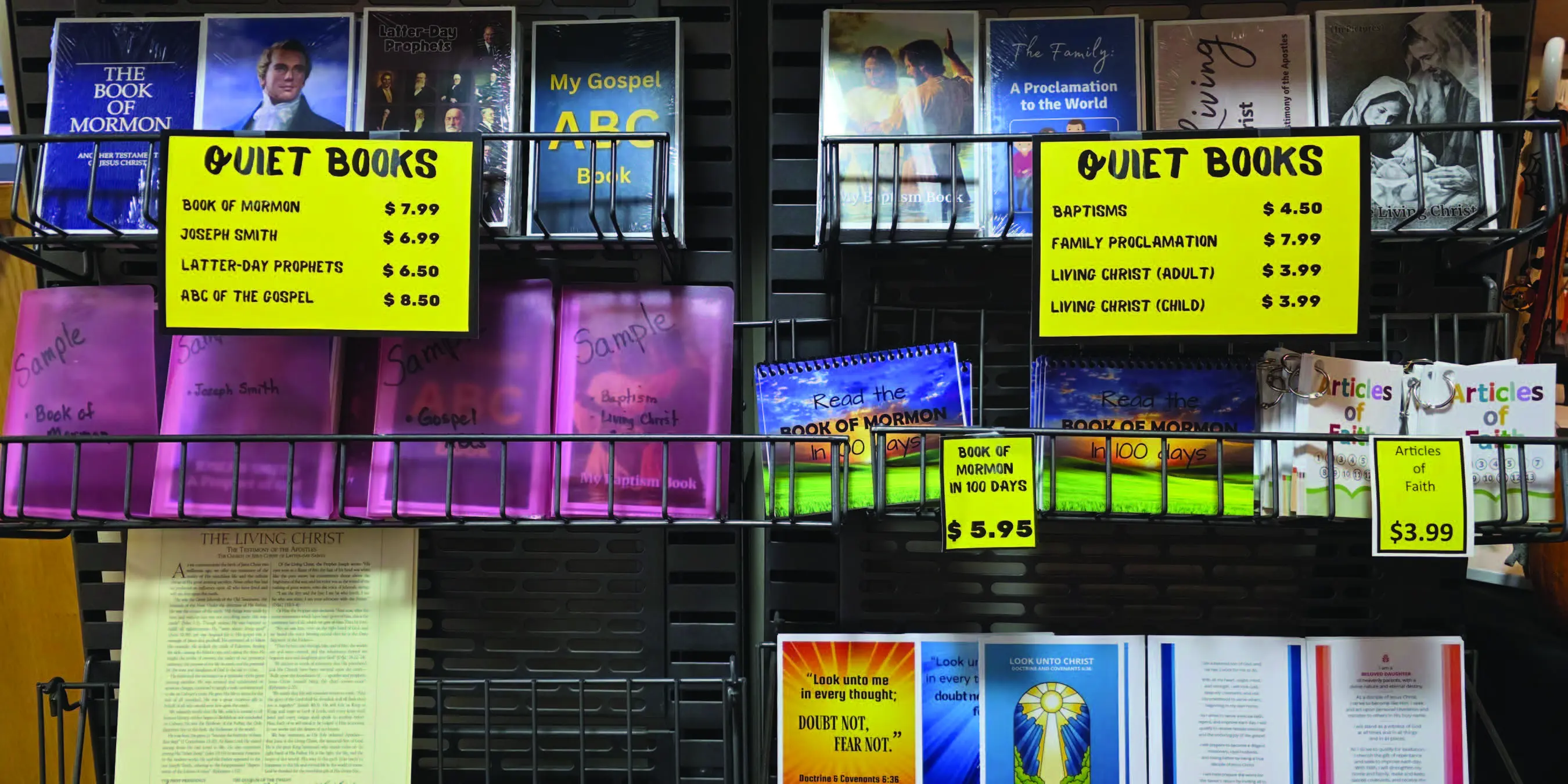 LDS themed products and activity pages